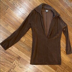 Elegant Brown Women's Jacket